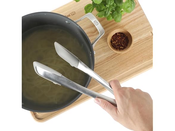 Calphalon Prime Kitchen Tongs, Kitchen Clamp Tongs
