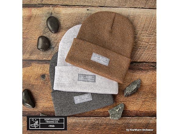 Northern Knitwear Wool Blend Cuffed Beanie