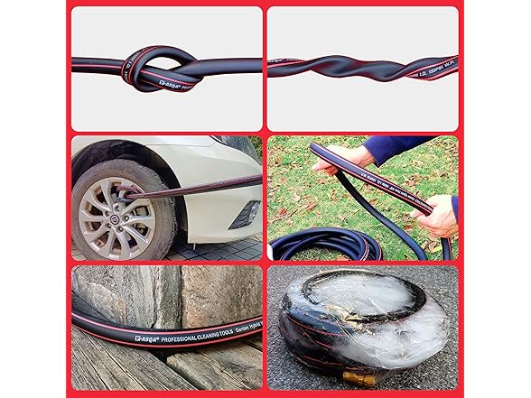 YASQA Water Hose 50 Ft, Flexible
