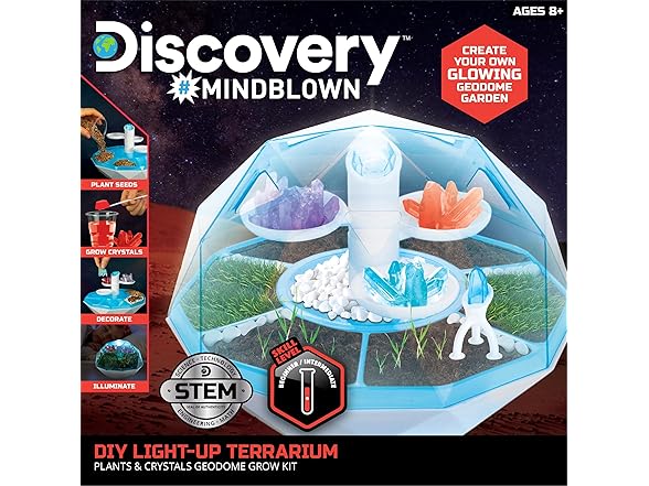 Discovery DIY Light-Up LED Terrarium