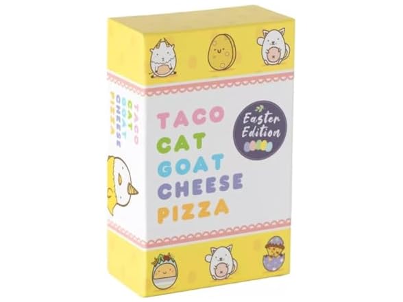 Taco Cat Goat Cheese Pizza Easter Edition Card Game