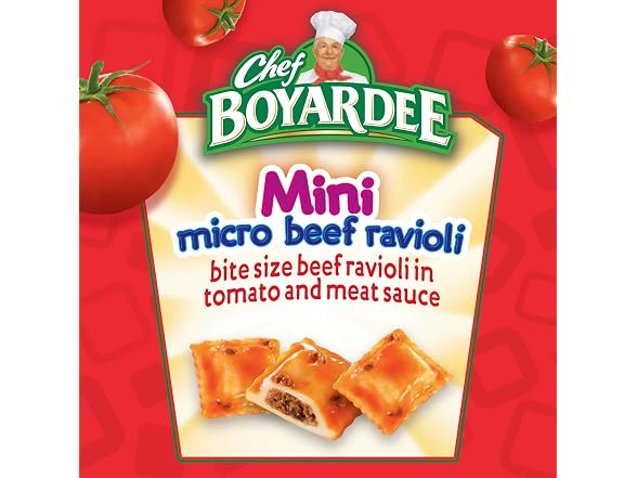 Chef Boyardee Micro Mini Beef Ravioli
