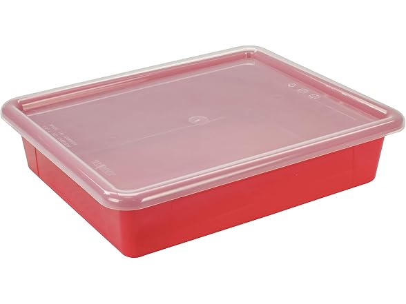 Storex Letter Size Flat Storage Tray