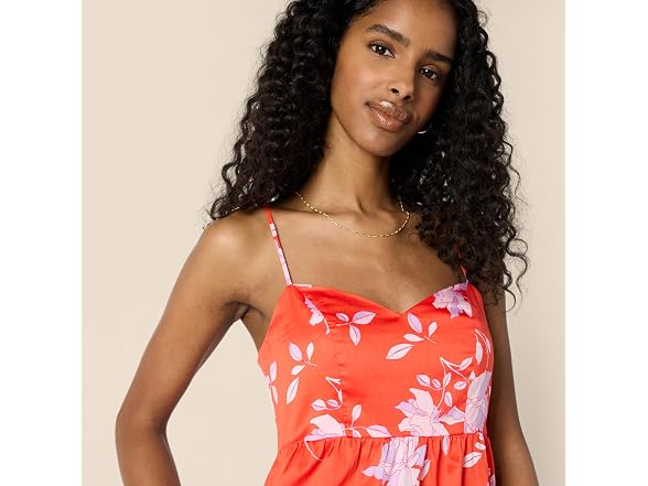 Amazon Essentials Women Dress Orange Pastel Lilac