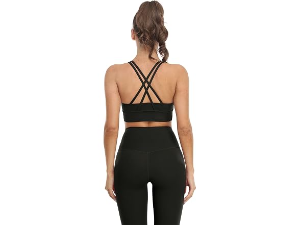 Icyzone Women (L) High Impact Sports Bras Topss