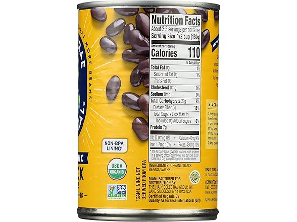 Westbrae Natural Vegetarian Organic Black Beans