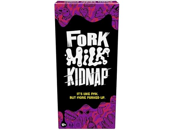 Hasbro Gaming Fork Milk Kidnap Game for Adults