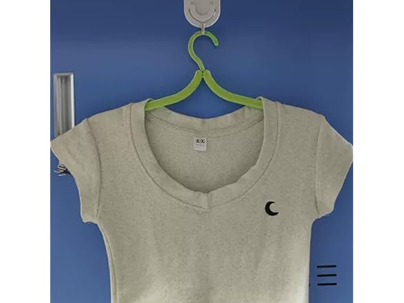 12 Pcs Plastic Folding Clothes Hangers