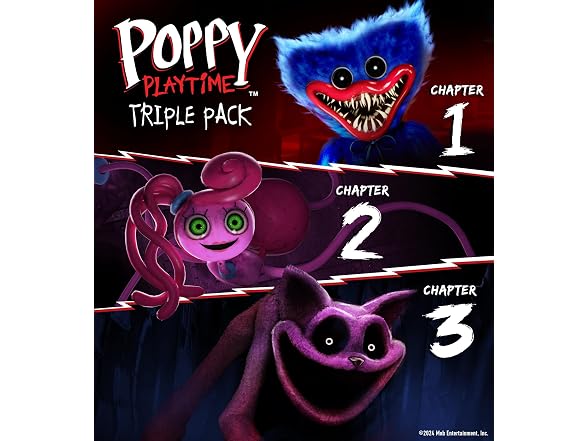Poppy Playtime Triple Pack