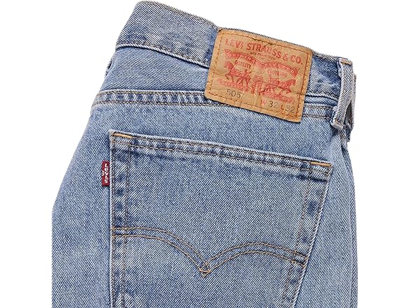 Levi's Men's 505 Regular Fit Jeans (33W)