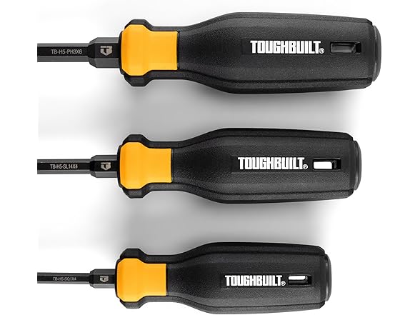 ToughBuilt TB-H5S8-A Standard 8 Piece Screwdriver S