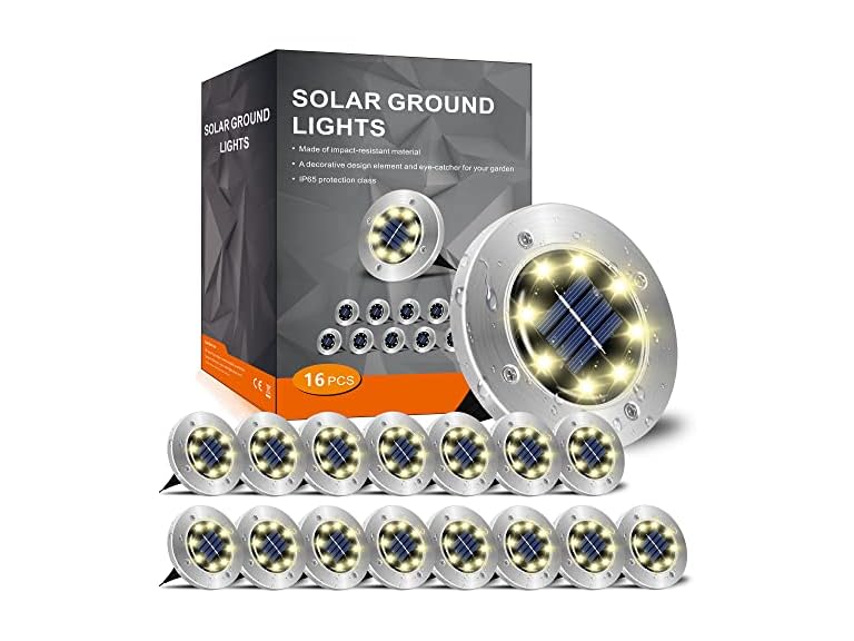 INCX W2089 Solar Ground Lights 2