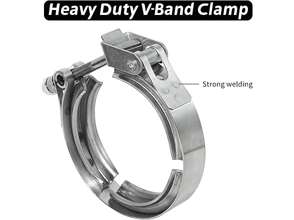 PALOZO 3.25 Inch Quick Release V Band Clamp