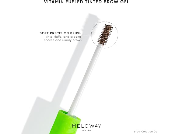 MELOWAY Brow Creation Gel Tinted Fiber Gel for - Gallery 3
