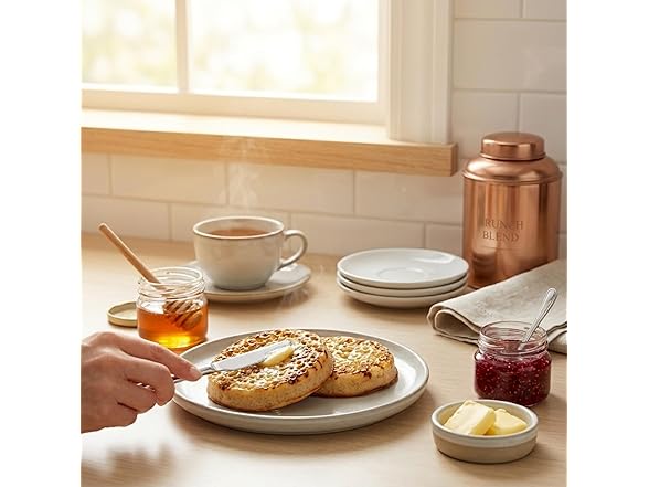 Duffy’s Crumpets British Breakfast Bread, 8 Pack