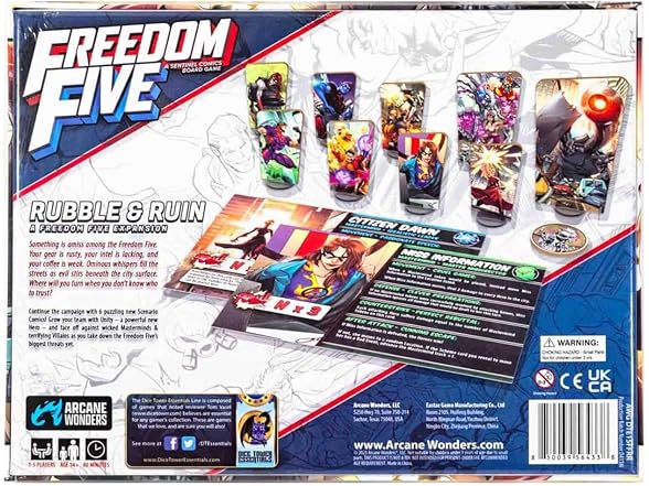 Freedom Five Rubble Ruin Expansion