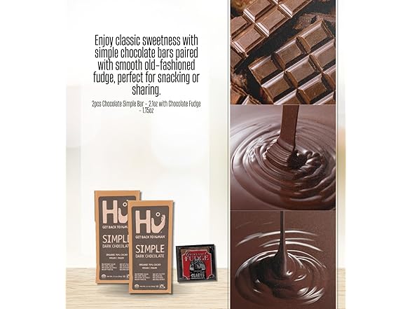 Hu Simple Dark Choc Bar Bundle 3 Items