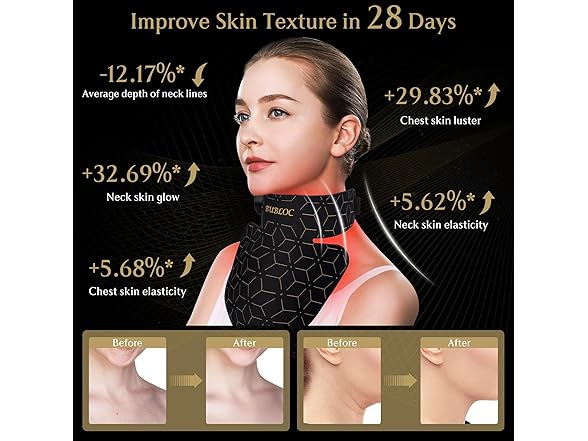 BUBLOC Upgraded Red Light Therapy Mask