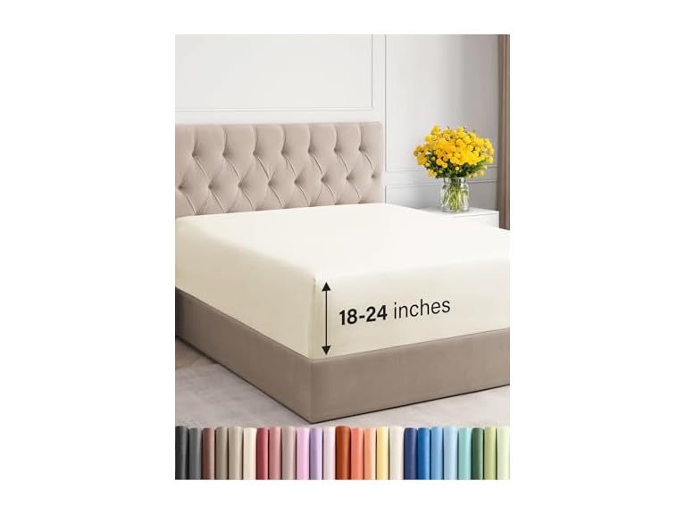 Hotel Luxury Single Fitted Sheet Only