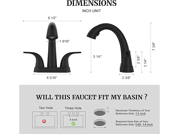 Matte Black Pull Down Faucet