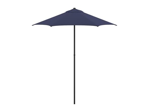 Sunline 7.5 ft Patio Umbrella with Crank Navy Blue