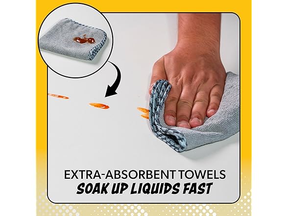 Chemical Guys Microfiber Cleaning Cloths 12pk