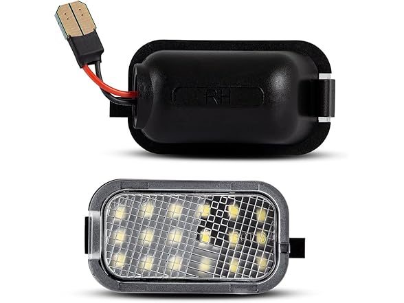 2pc LED Under Mirror Light Chevy GMC