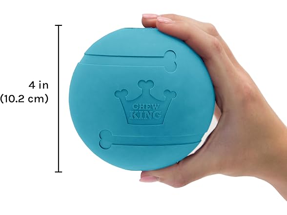 Chew King PB Flavored Rubber Ball 2-Pk