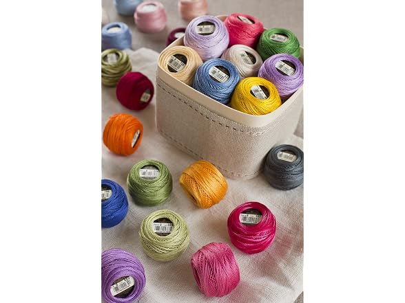 DMC 116 8-498 Pearl Cotton Thread Balls,