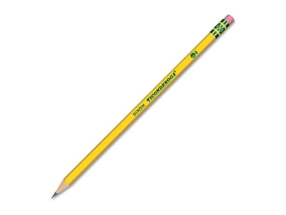 Ticonderoga Ticonderoga Wood-Cased Pencils, Yellow