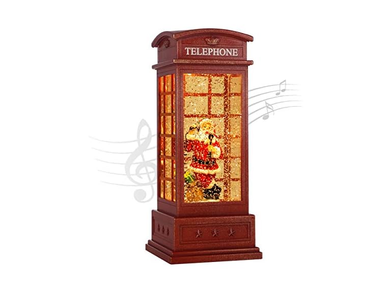 Christmas Snow Globe Lantern Christmas D