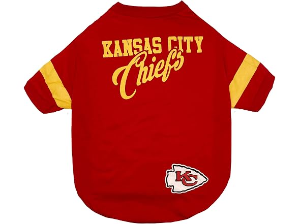 Pets First NFL Kansas City Chiefs T-Shirt for Dogs