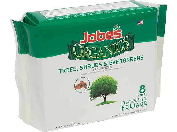 Jobe’s Organics Evergreen Fertilizer Spikes