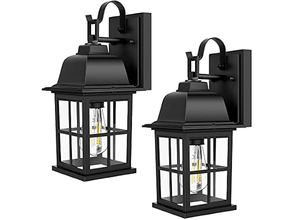 TOBUSA 2-Pack Outdoor Light Fixtures