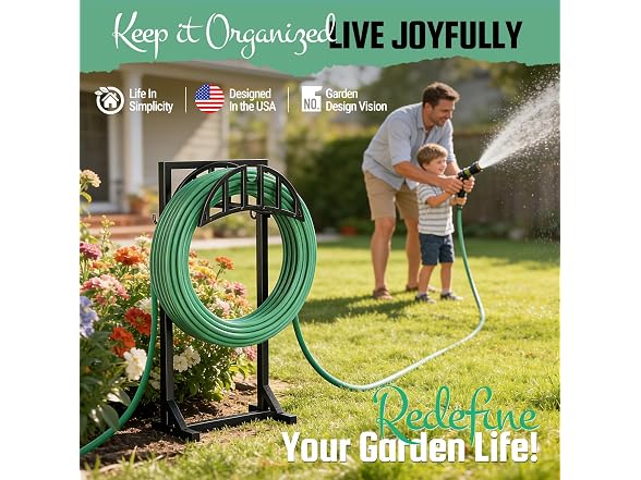 YQSLYSF Garden Hose Holder Stand