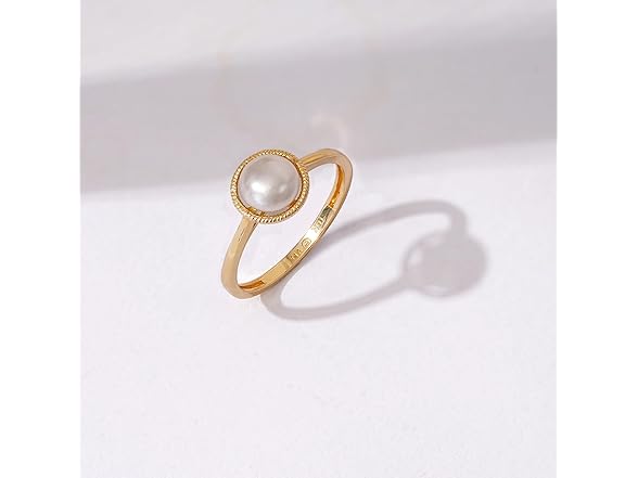 Amazon Essentials Women 10k Gold Imported Ring