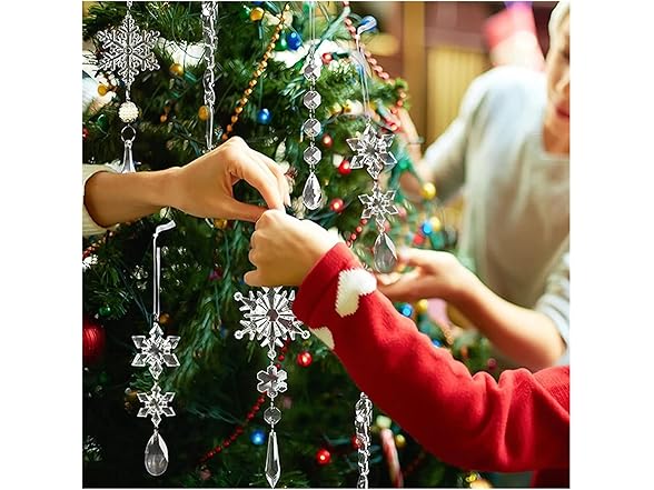 WHYLE 20Pcs Christmas Snowflake