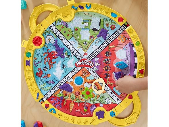 Play-Doh Fold & Go Playmat Starter Set