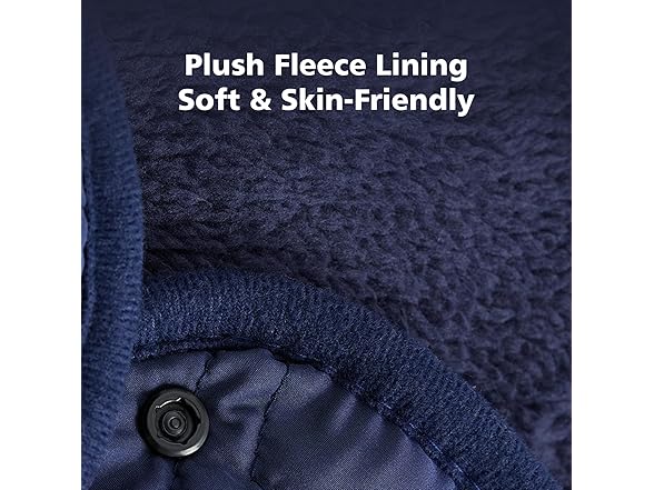 SHINEDOOR Quilted Fleece Wearable Blanket