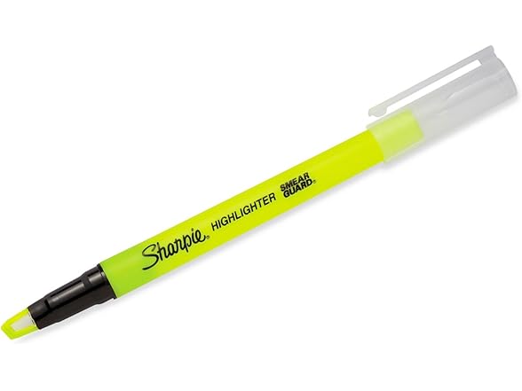 Sharpie Clear View Highlighter with See