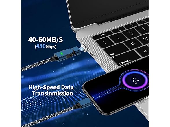 Magzurnd  Magnetic Phone Charging Cable