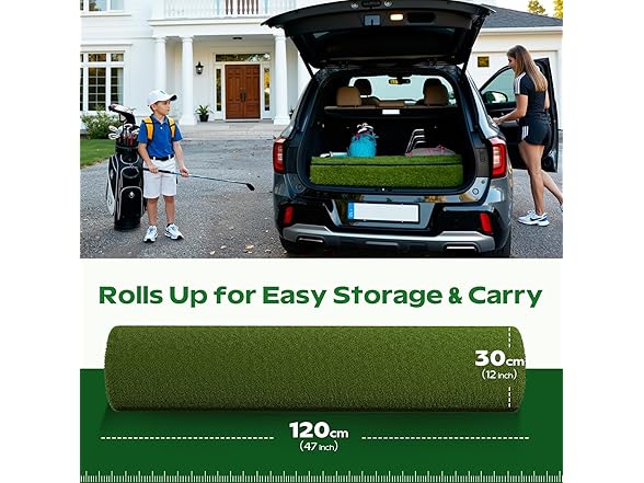 RIKADE Golf Hitting Mat for Backyard