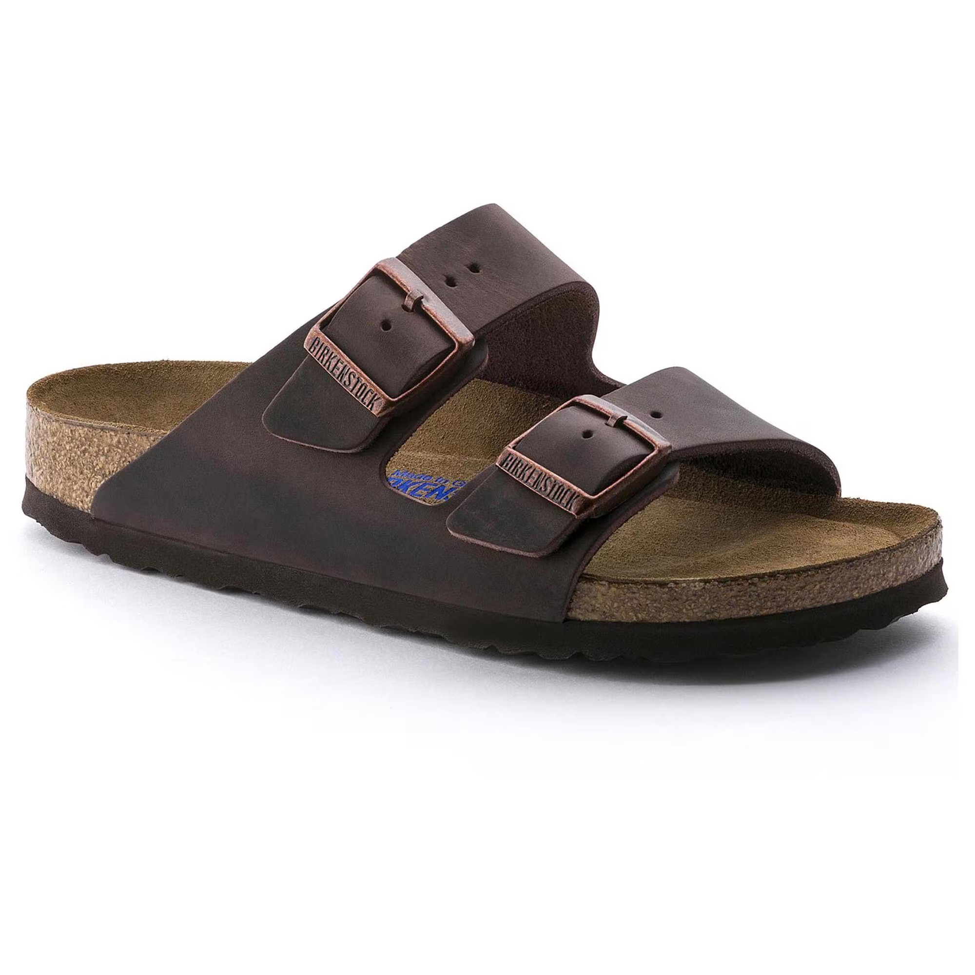 Birkenstock Unisex Arizona Soft Footbed Oiled Leather Shoes - Gallery 14