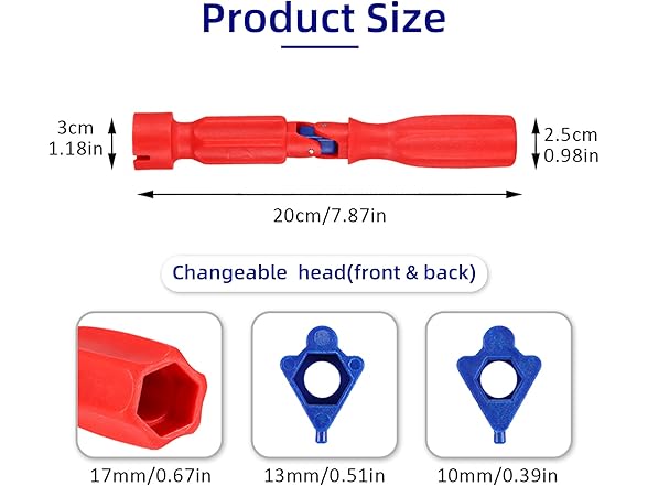 LONMATO AAP-Tool-332 (2 Pack) Toilet Seat Fitting T