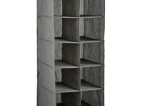 Simplify 16 Pocket Shoe Organizer in Grey