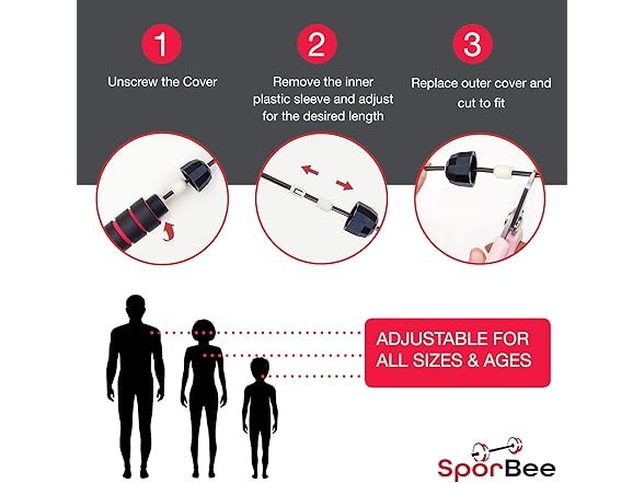 Jump Rope w/ Ball Bearings 2-Pack