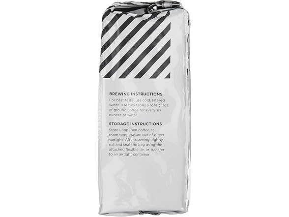 1CT Amazon Fresh Decaf Colombia Ground Coffee, Medium Roast