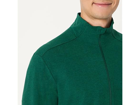 Amazon Essentials Men's Zip-Up Gym Workout Jacket