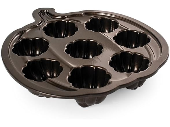 Nordic Ware Lil' Pumpkins Cakelet Pan, 2 Cup Capacity