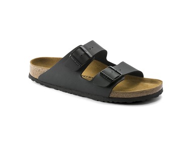 $89.99, Was $117.95, 23% Off! Birkenstock Unisex Arizona Sandal Birko-Flor Black dealfomo